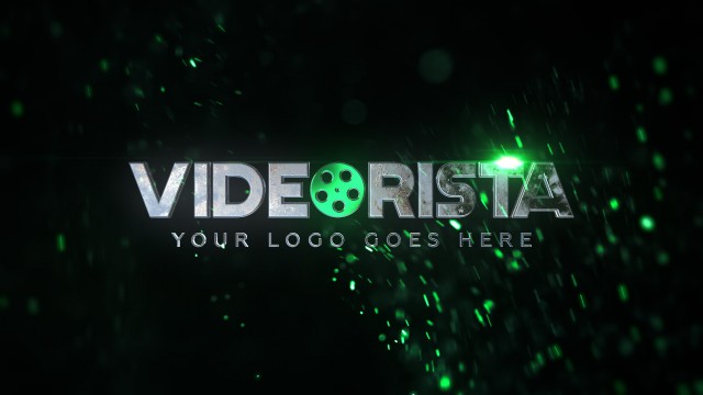 Epic intro with logo and custom colors
