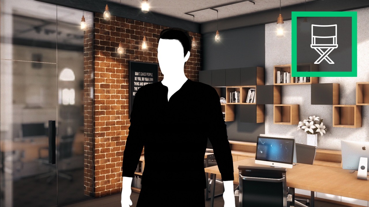 Small Corporate Office - Virtual Set with custom camera angles and moving  background - Videorista App