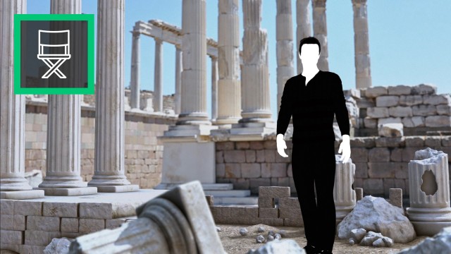 Ancient Roman Ruins - Virtual Set