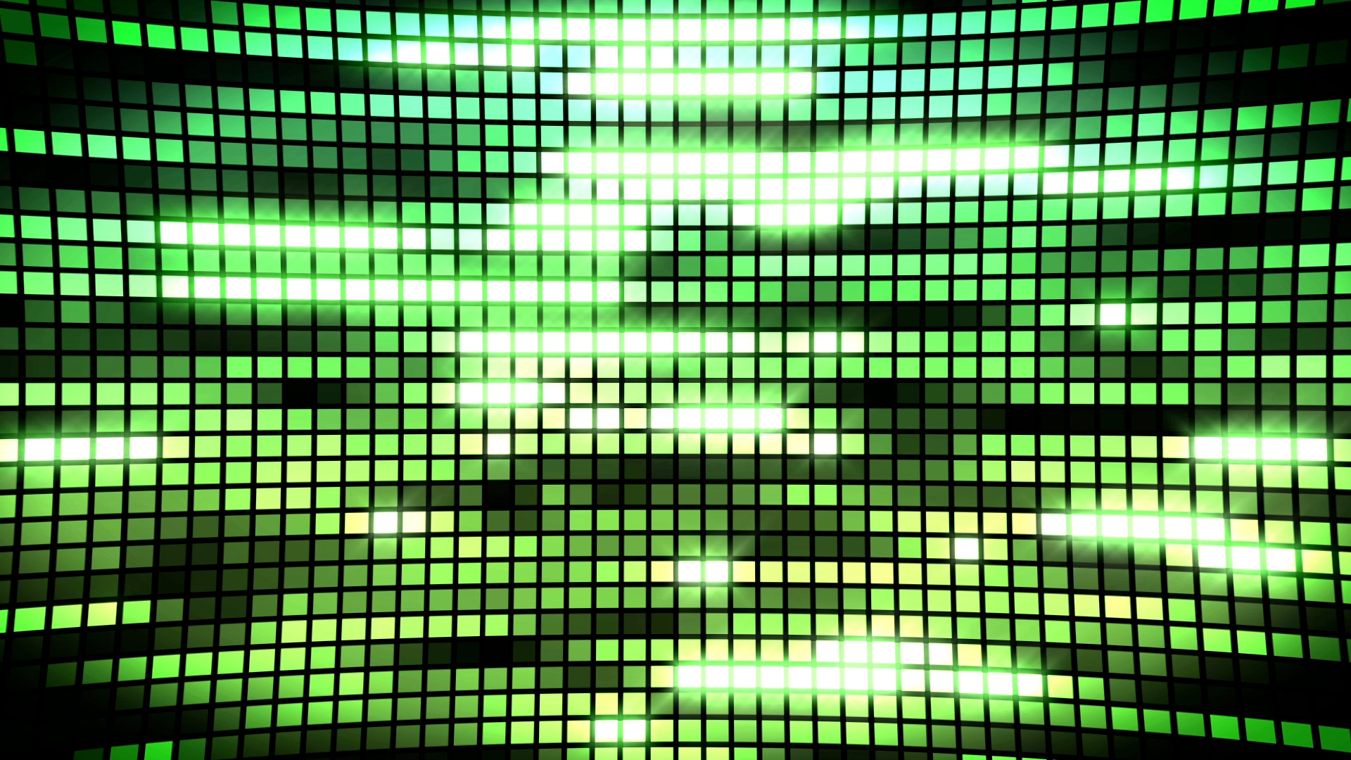 Minimal Colorful LED Screen - Looped Animation for Background Video