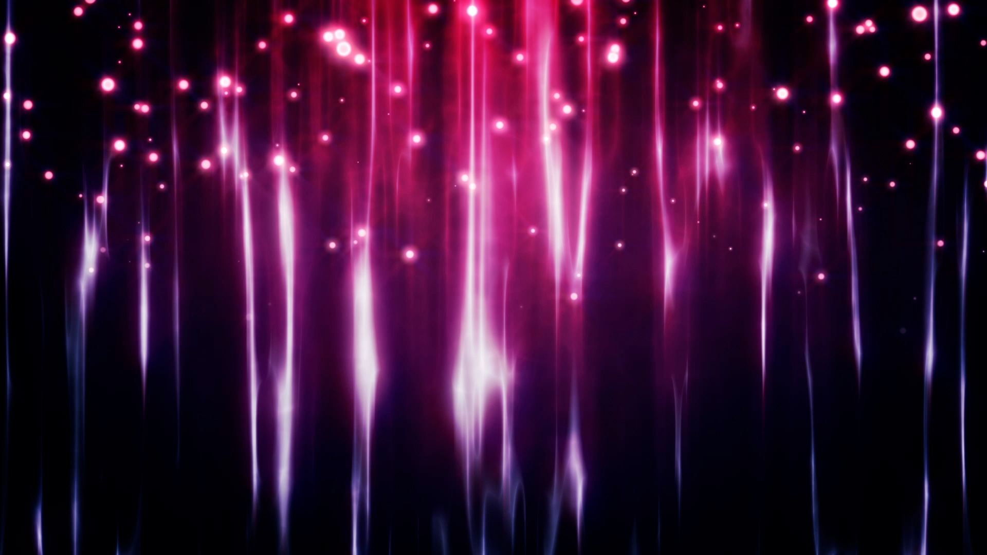 Pink Loopable Curtain Background with Particles